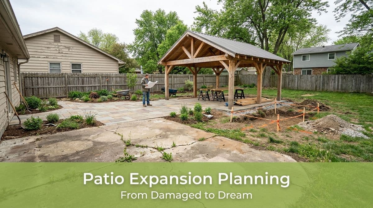 Blog post Planning a Backyard Patio Expansion with Pavilion & Plunge Pool image